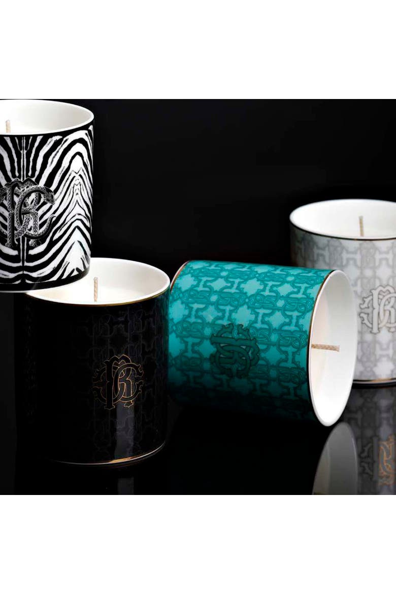 Home Scented Candle, Alternate, color, Zebra