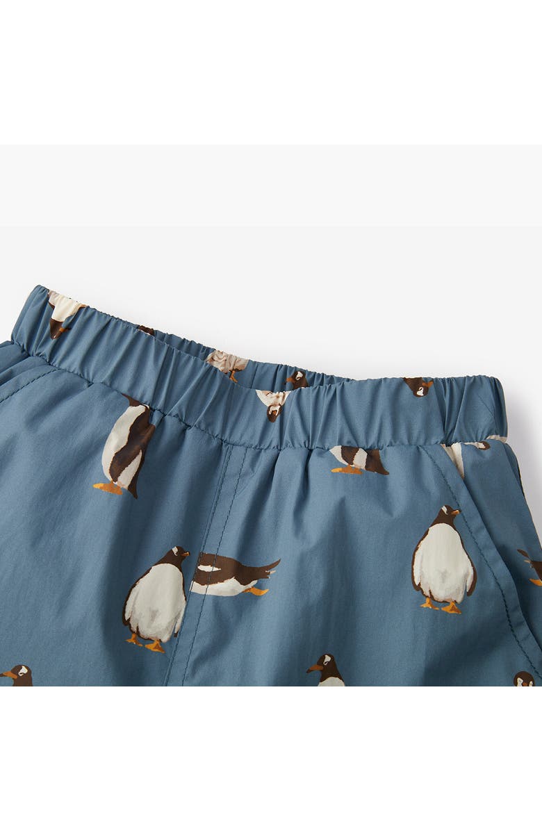 Milkbarn Cargo Windbreaker Pants, Alternate, color, Penguin