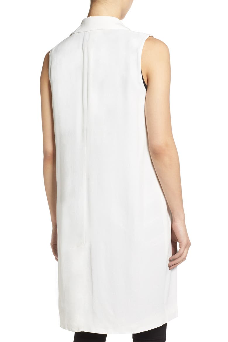 Long Vest, Alternate, color, NEW IVORY