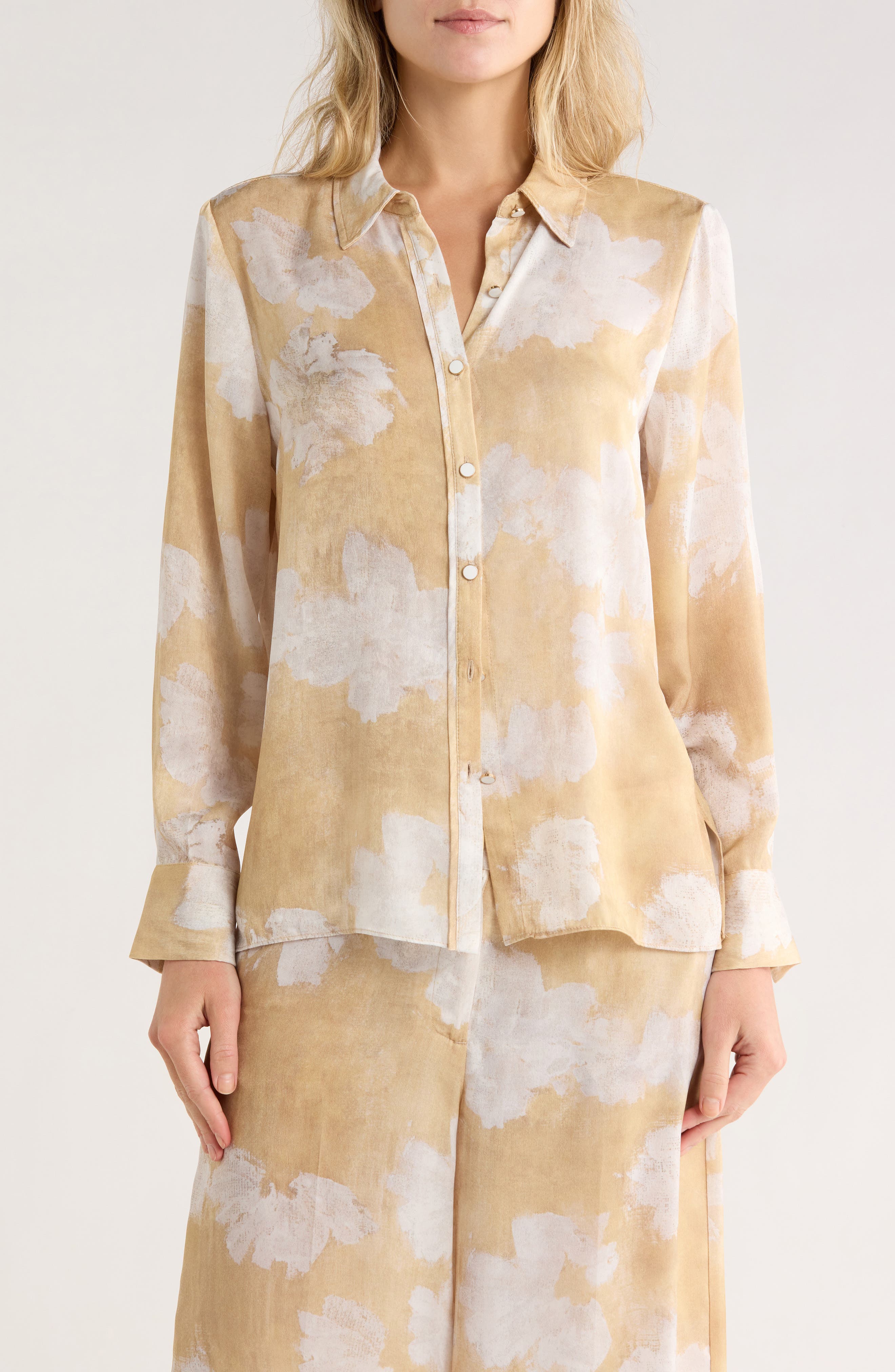 JASON WU Shine Button-Up Shirt