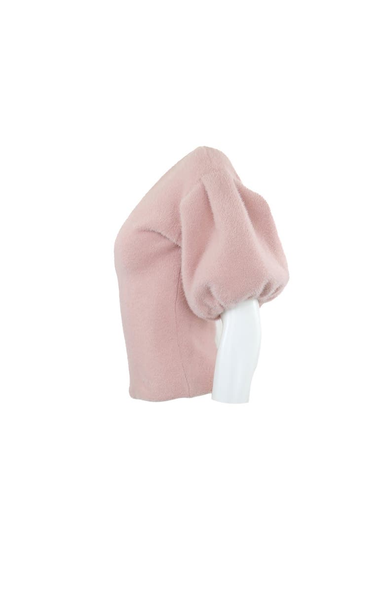 THEO The Label Ersa Bouffant Sleeve V-Neck Pullover, Alternate, color,