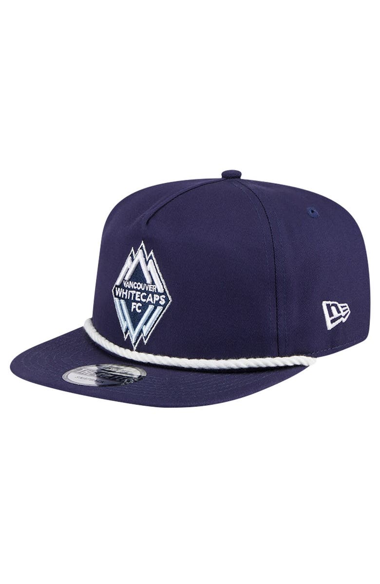 New Era Men's New Era Navy Vancouver Whitecaps FC The Golfer Kickoff Collection Adjustable Hat, Alternate, color, 