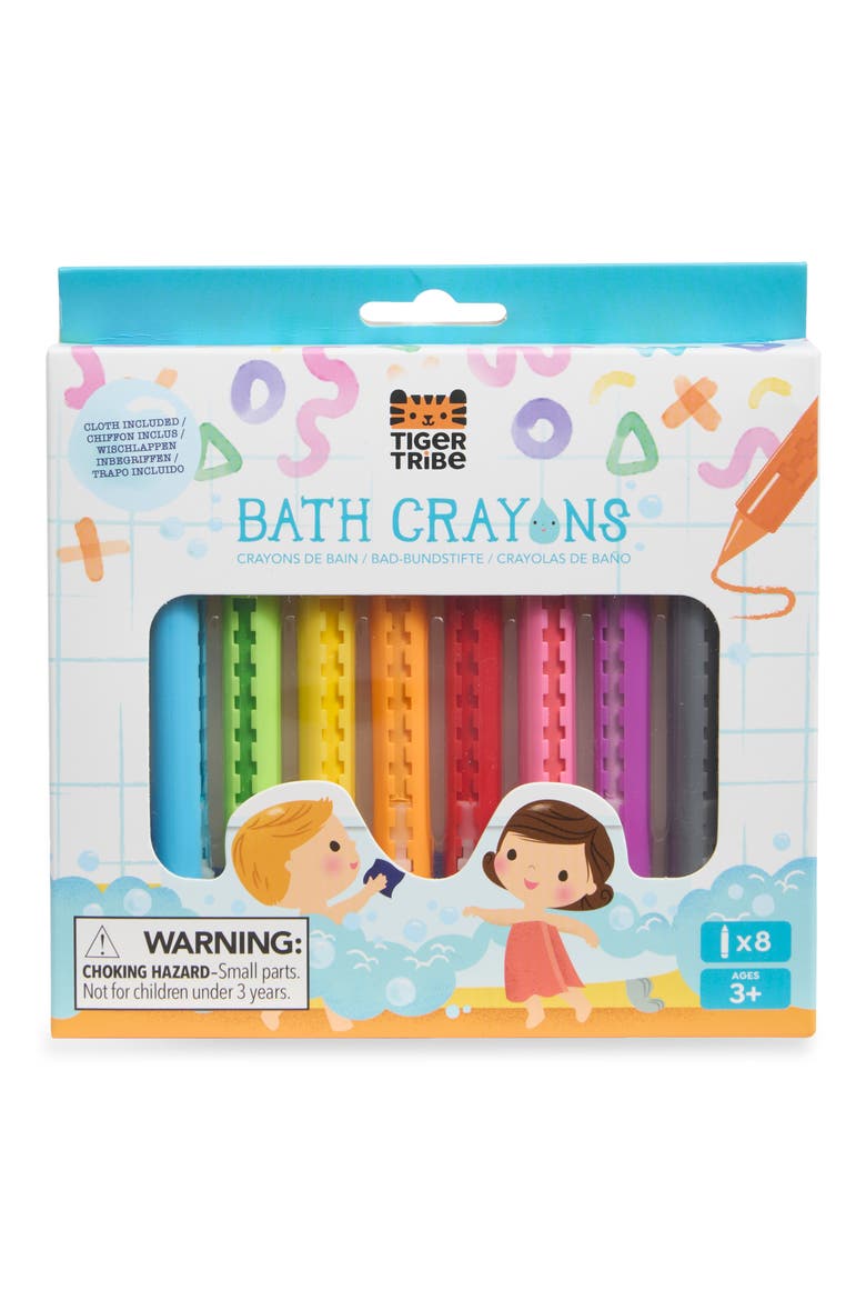 8-Piece Bath Crayons Set, Main, color, MULTI