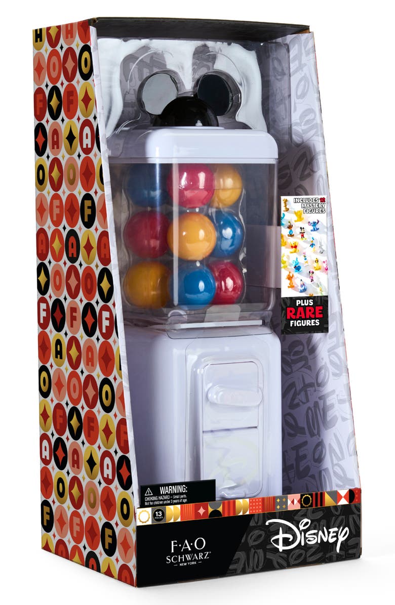 FAO Schwarz Disney Throwback Vending Machine Toy, Alternate, color, White
