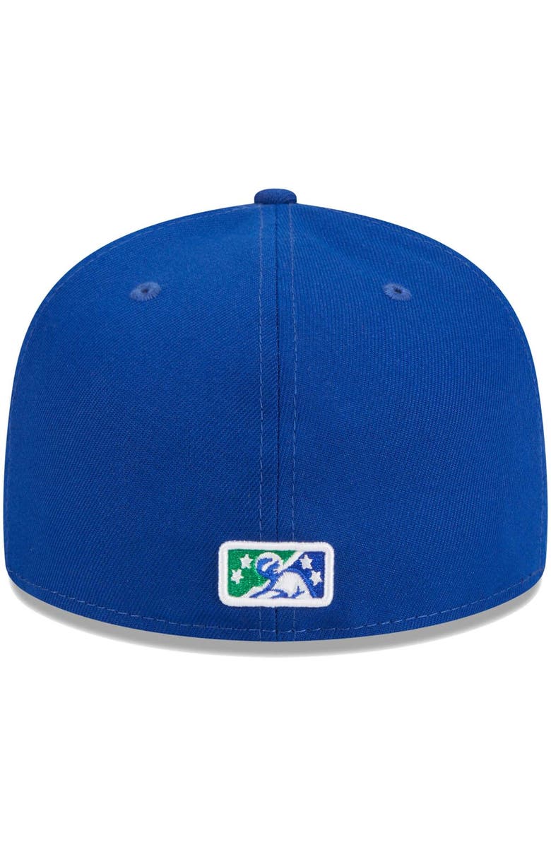 New Era Men's New Era Blue Charlotte Knights Theme Nights 1992 59FIFTY Fitted Hat, Alternate, color, Blue