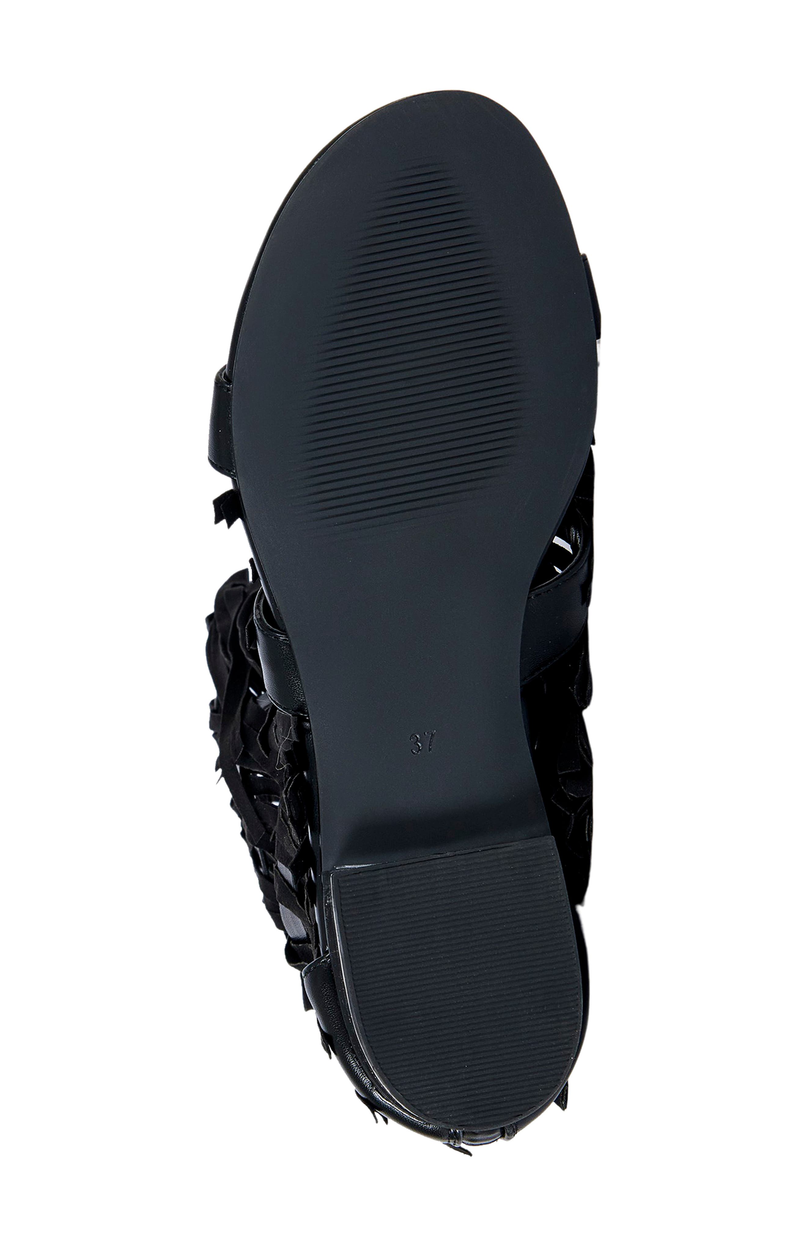 AZALEA WANG Dustine Gladiator Sandal, Alternate, color, 