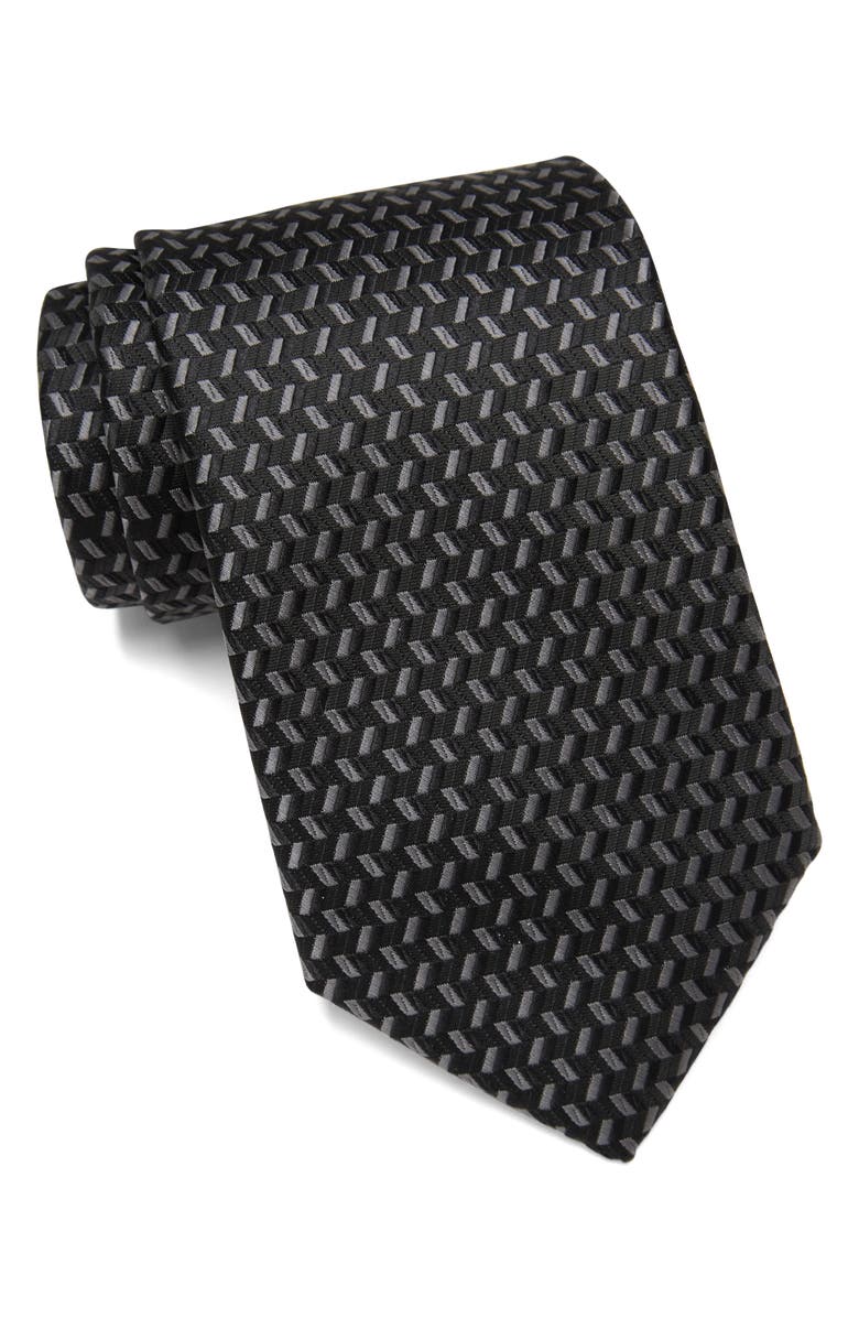 Michael Kors Begley Geometric Tie, Main, color, 