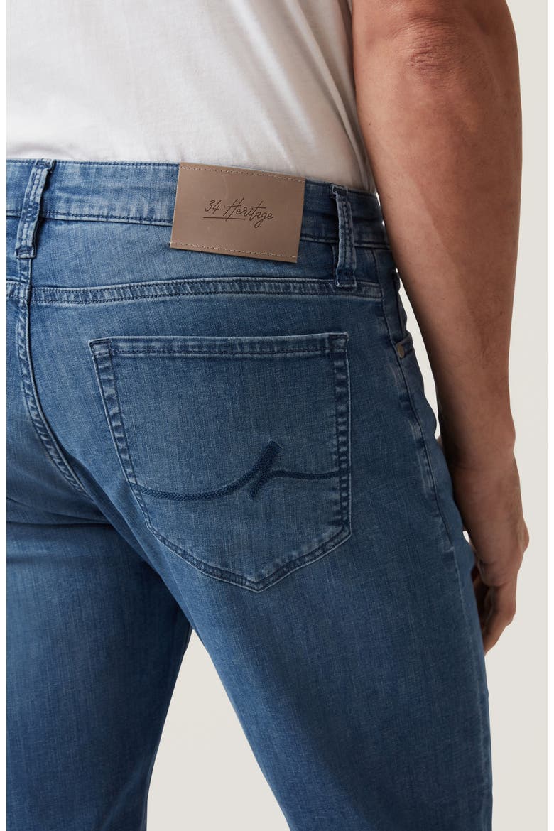 Courage Straight Leg Jeans, Alternate, color, DARK BLUE KONA