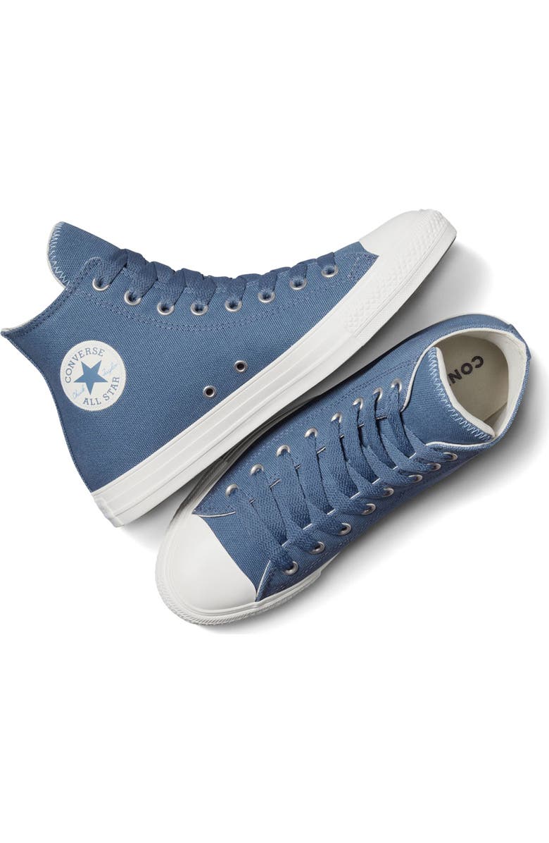 Converse Chuck Taylor All Star Canvas High Top Sneaker, Alternate, color, Lakeside Blue/ Light Blue
