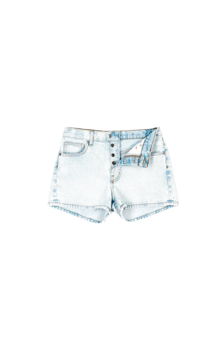 ARIKO Denim Surf Shorts, Alternate, color, Bleached Indigo