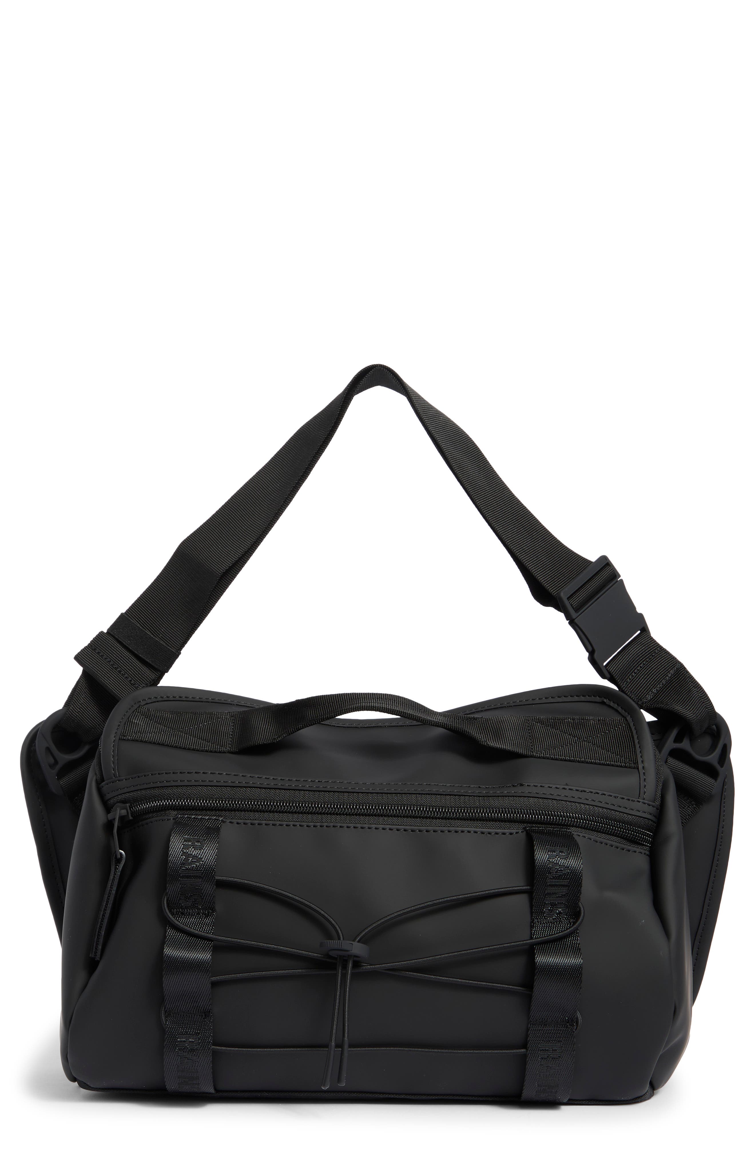 Rains Trailmount Messenger Bag, Main, color, Black