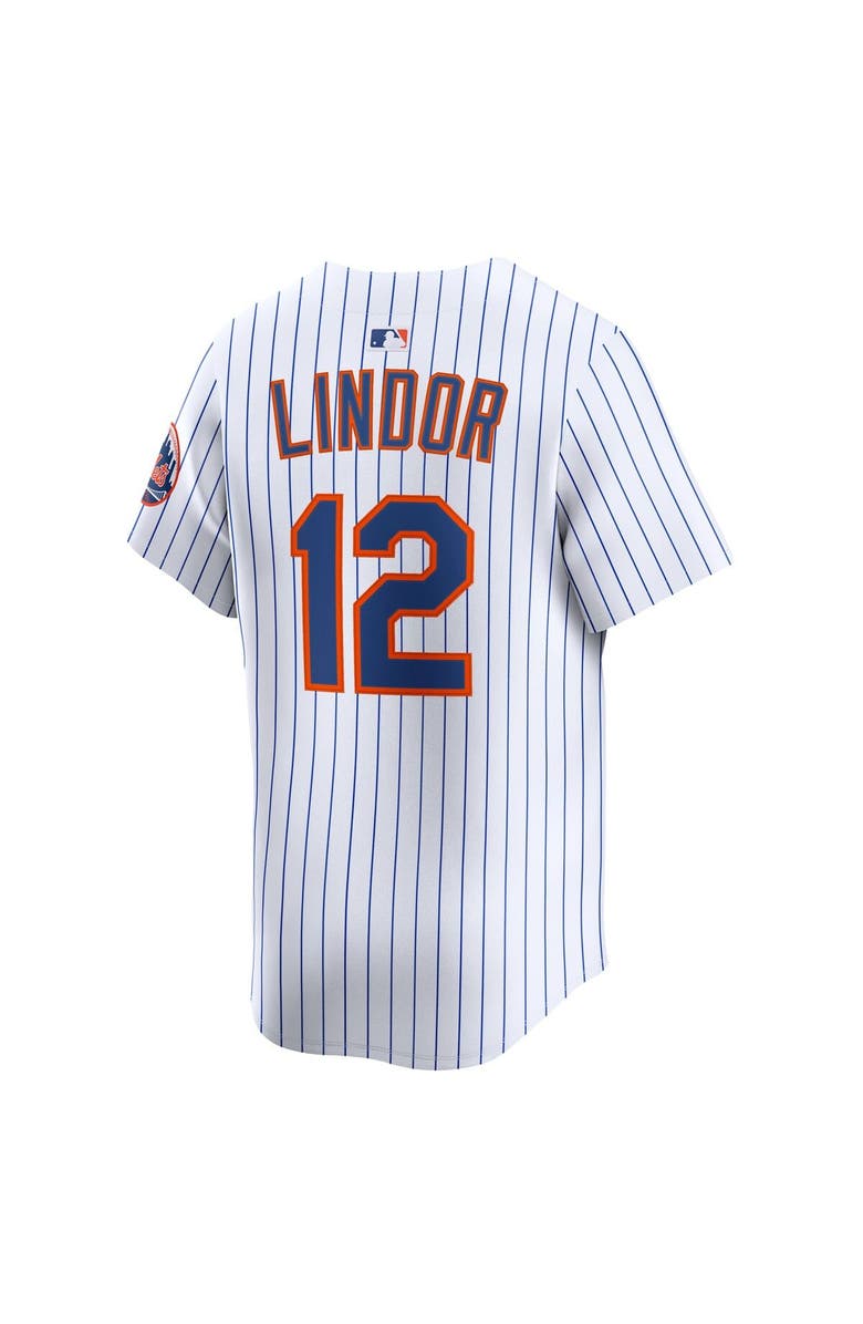 Nike Men's Nike Francisco Lindor White New York Mets Home Limited Jersey, Alternate, color, White