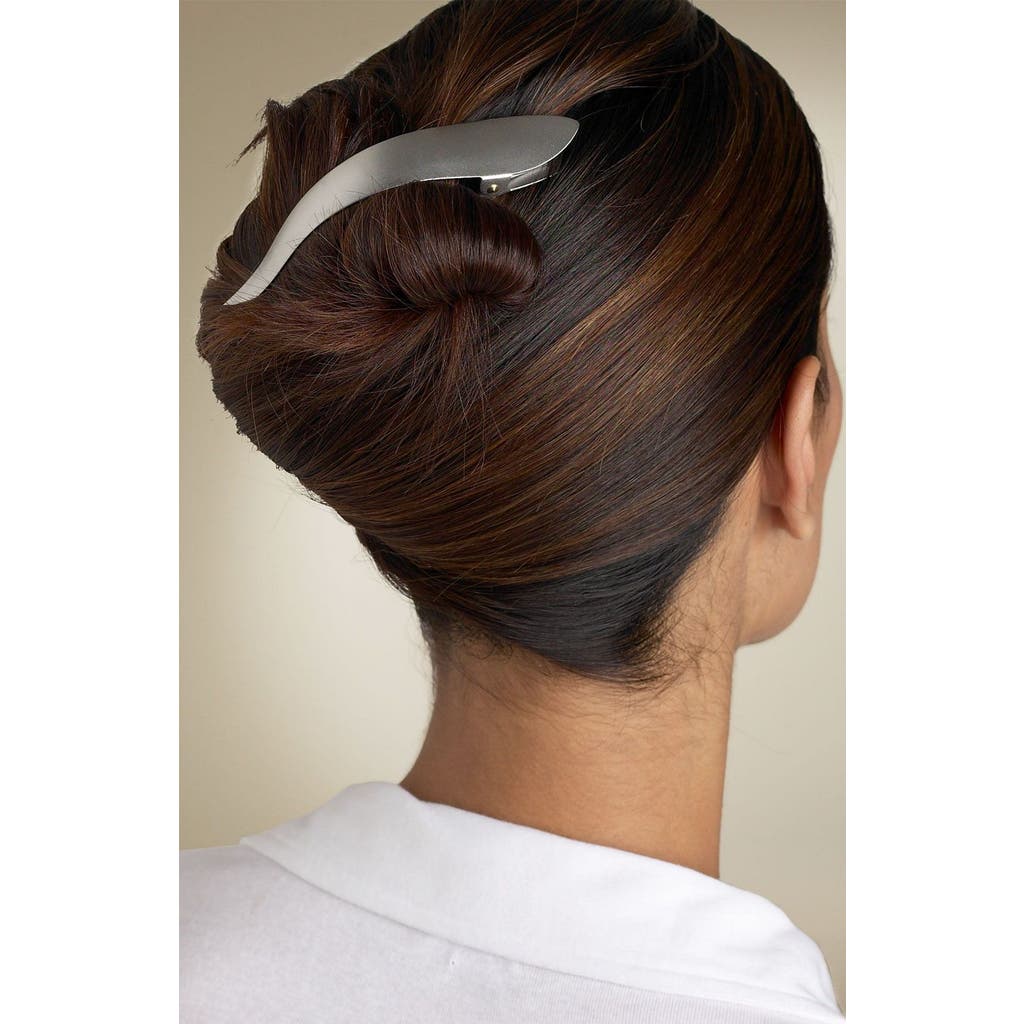 Ficcare Maximas Hair Clip in Matte Silver  product