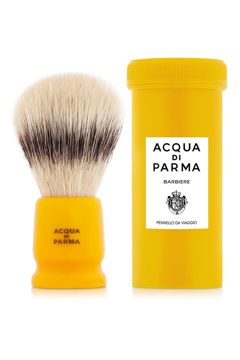 Barbiere Yellow Travel Shaving Brush, Alternate, color, NO COLOR