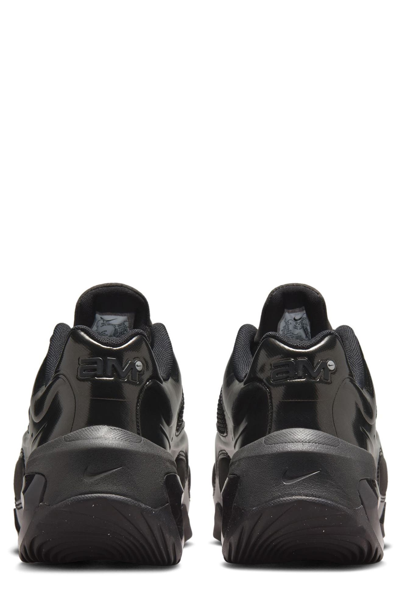 Nike Air Max Muse Sneaker, Alternate, color, Black/ Black/ Metallic Silver