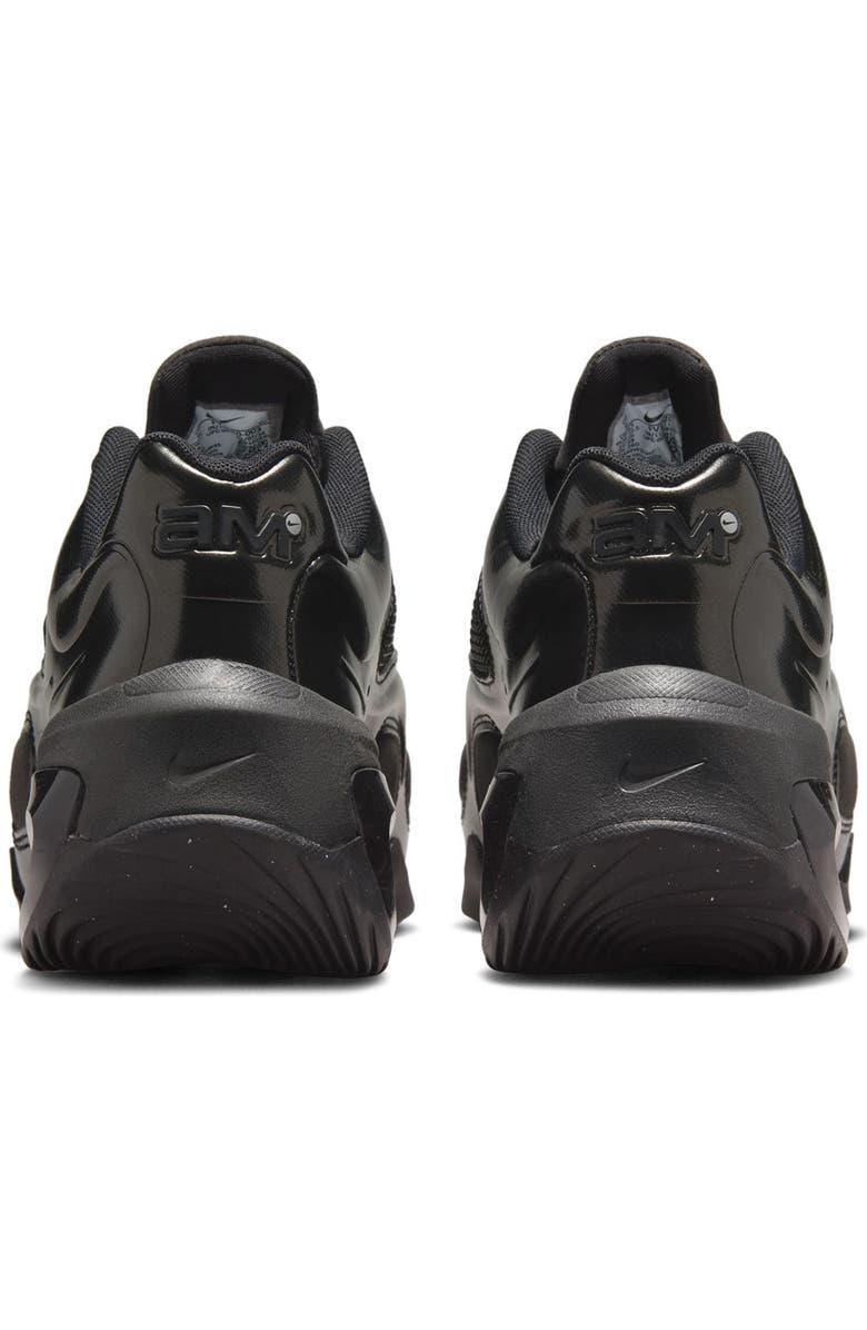 Nike Air Max Muse Sneaker, Alternate, color, Black/ Black/ Metallic Silver