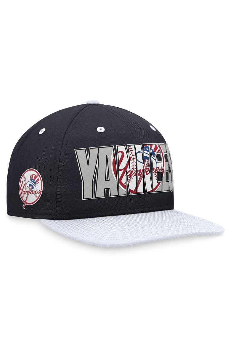 Men's Nike Navy New York Yankees Cooperstown Collection Pro Snapback Hat, Main, color, Navy