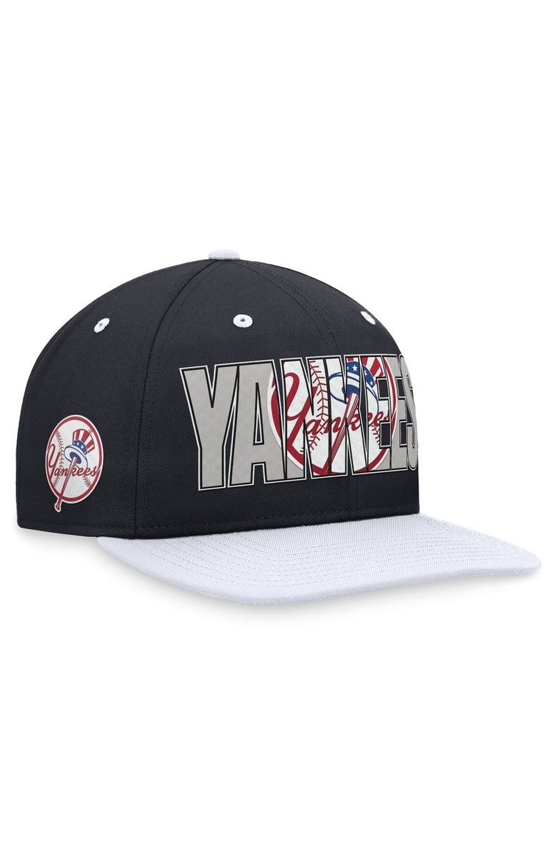 Nike Men's Nike Navy New York Yankees Cooperstown Collection Pro Snapback Hat, Main, color,