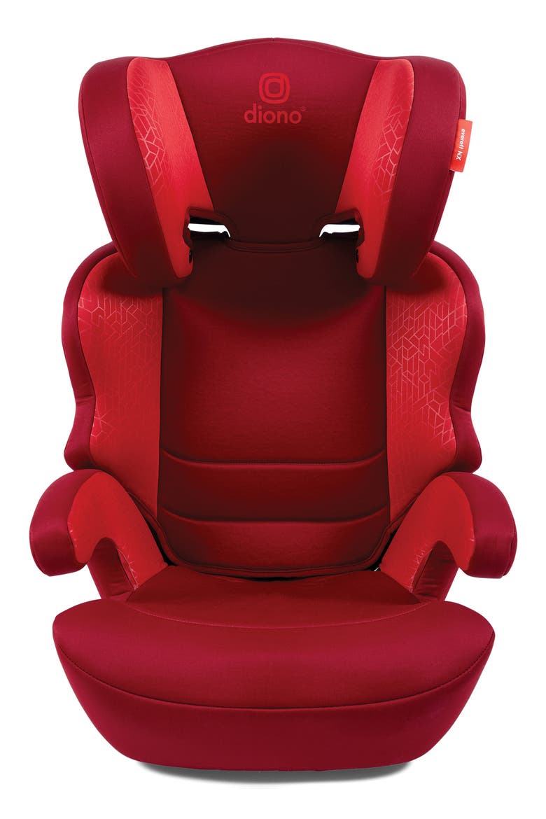 Everett NXT Booster Car Seat, Main, color, RED CHERRY