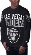 STARTER Men's Starter Black Las Vegas Raiders Clutch Hit Long Sleeve T-Shirt