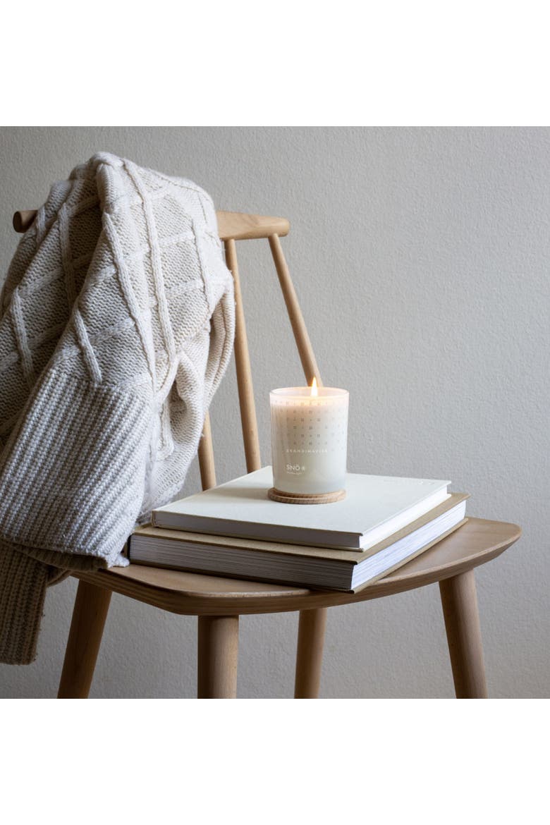 SNÖ Scented Candle 200g Special Edition, Alternate, color, White