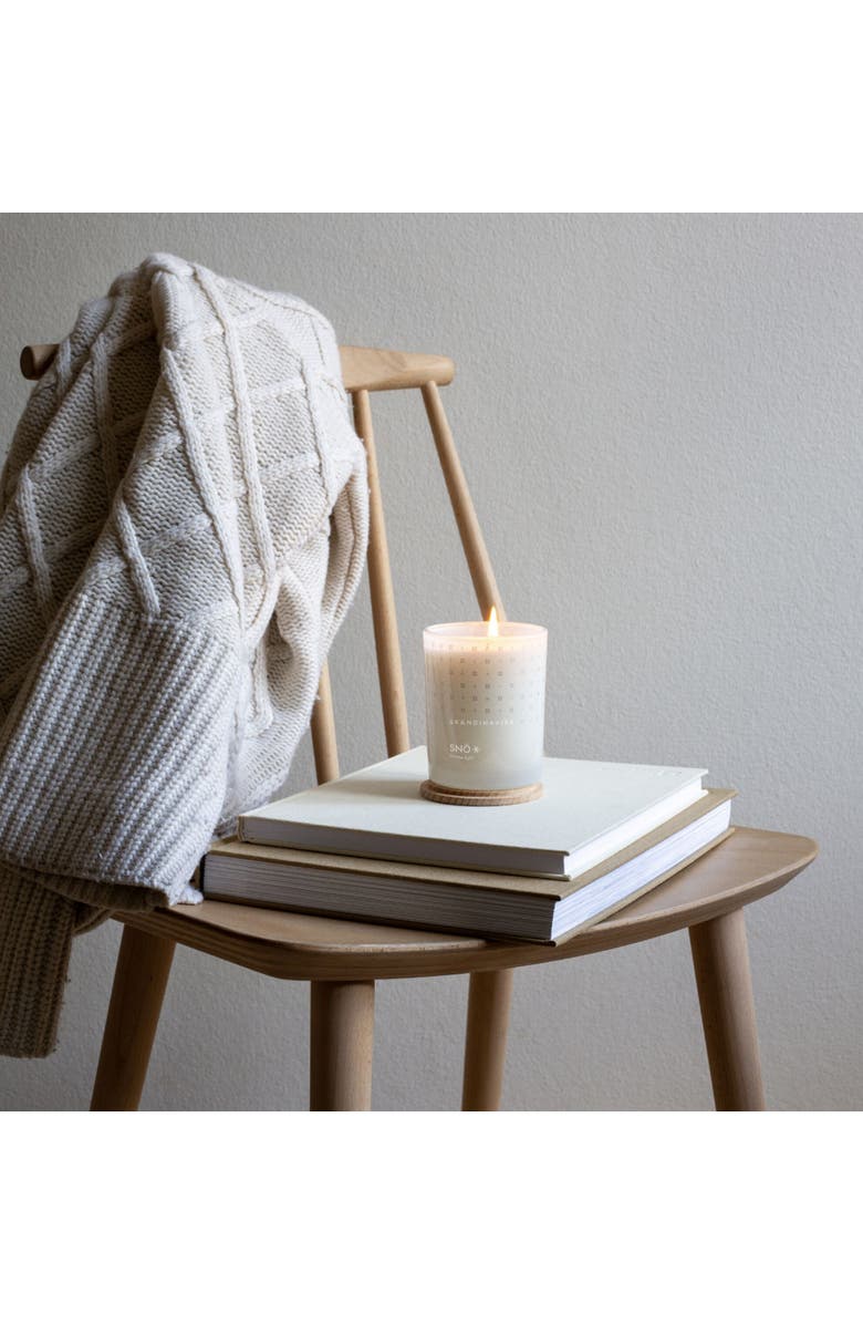 SKANDINAVISK SNÖ Scented Candle 200g Special Edition, Alternate, color, White