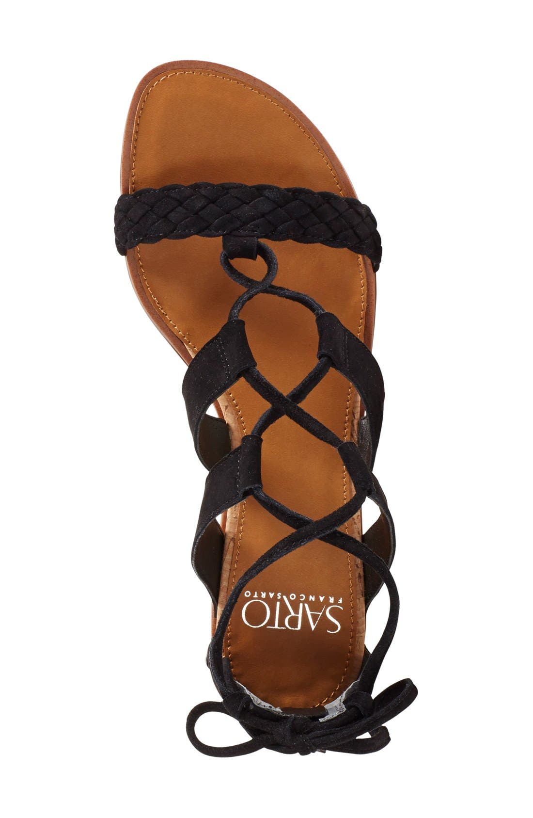 SARTO by Franco Sarto 'Pierson' Lace-Up Sandal, Alternate, color, 