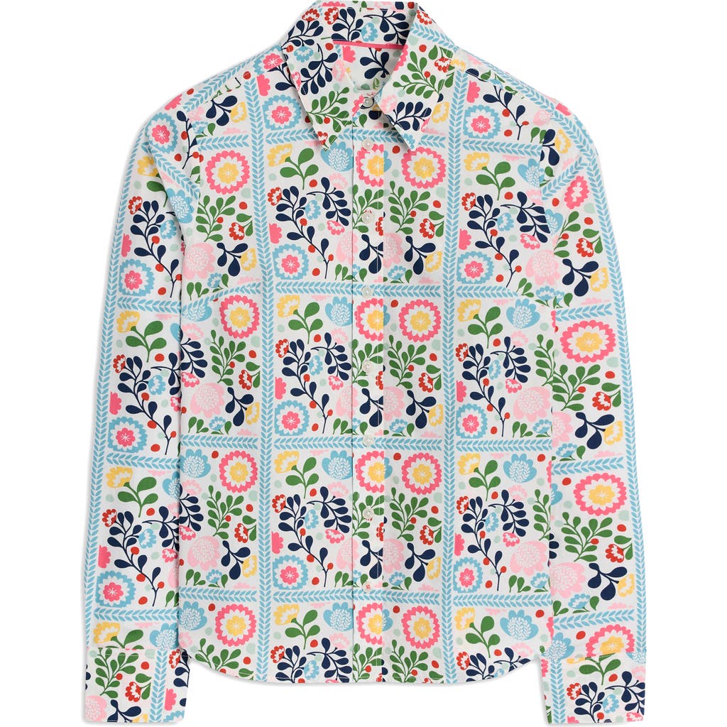 Shop Boden Sienna Floral Cotton Button-up Shirt