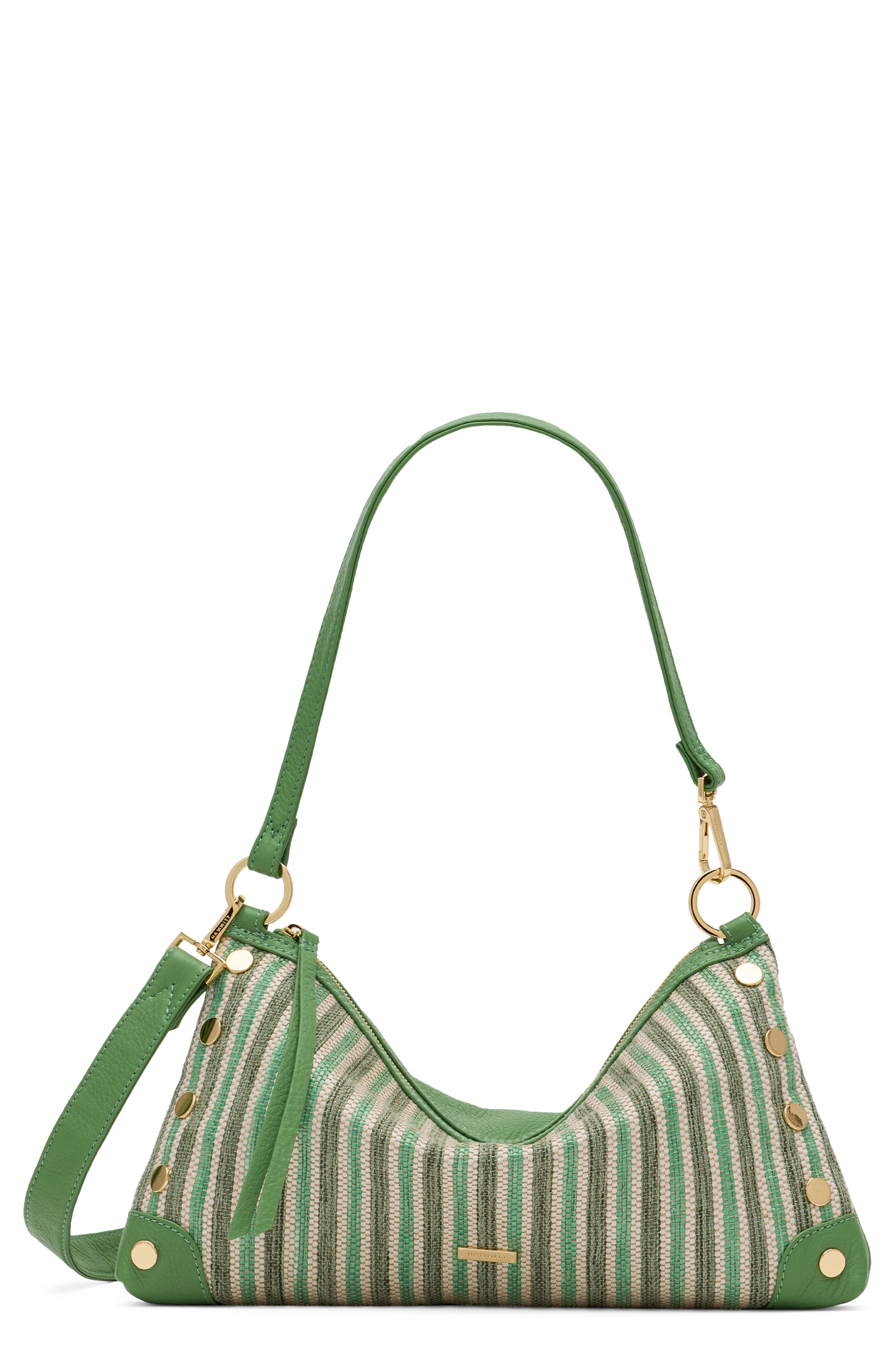 Hammitt Large Kyle Leather Shoulder Bag In Green