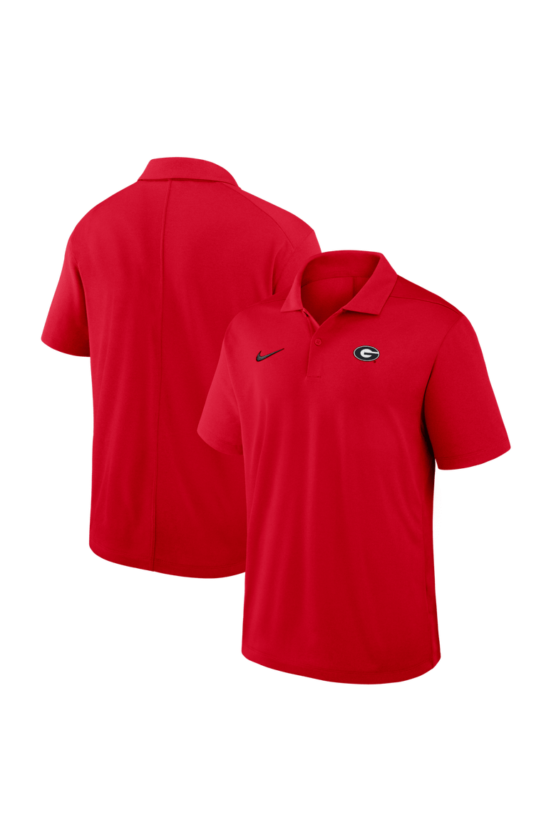 Men's Nike Red Georgia Bulldogs Primetime Victory Plus Dri-FIT Polo, Main, color, Red