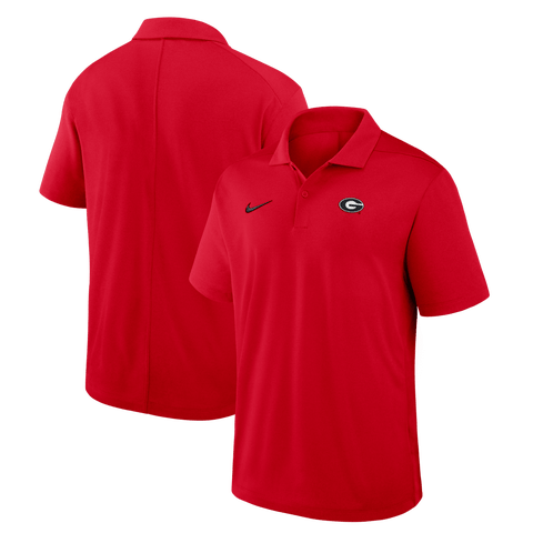 Men's Nike Red Georgia Bulldogs Primetime Victory Plus Dri-FIT Polo