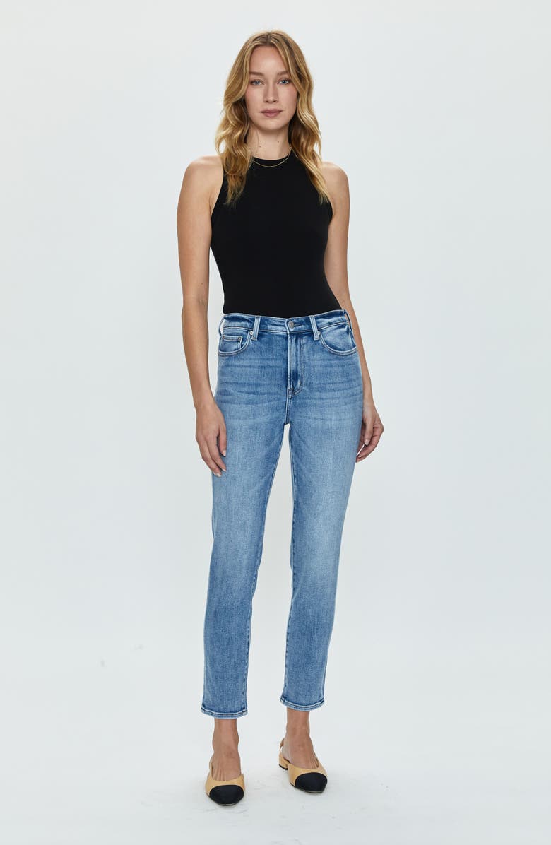 Pistola Madi Ankle Straight Leg Jeans, Alternate, color, Paradise