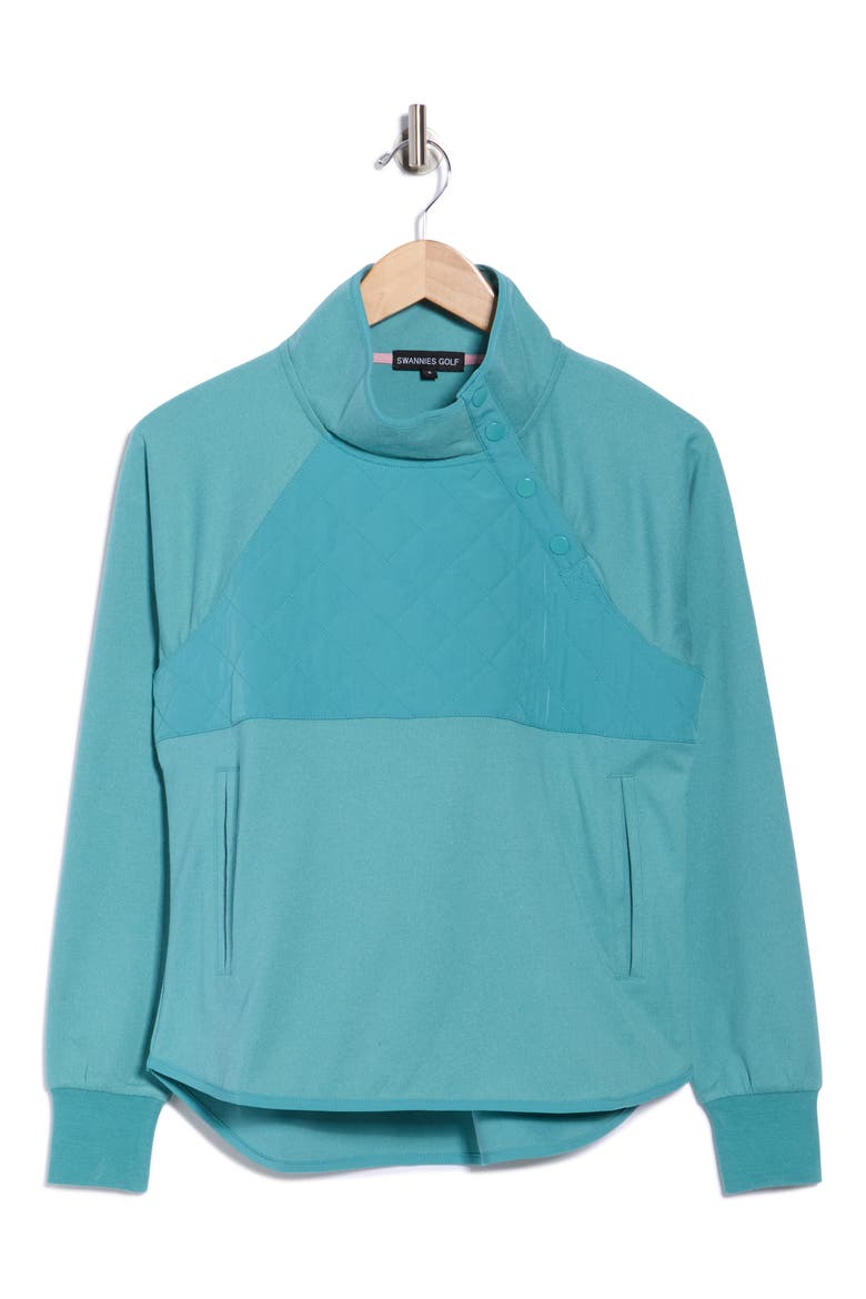 Ellis Colorblock Pullover, Alternate, color, PACIFIC