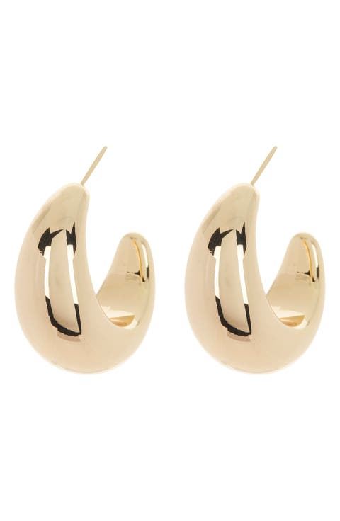 Eclipse Hoop Earrings