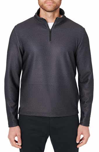 CONSTRUCT Zigzag Quarter Zip Sweatshirt