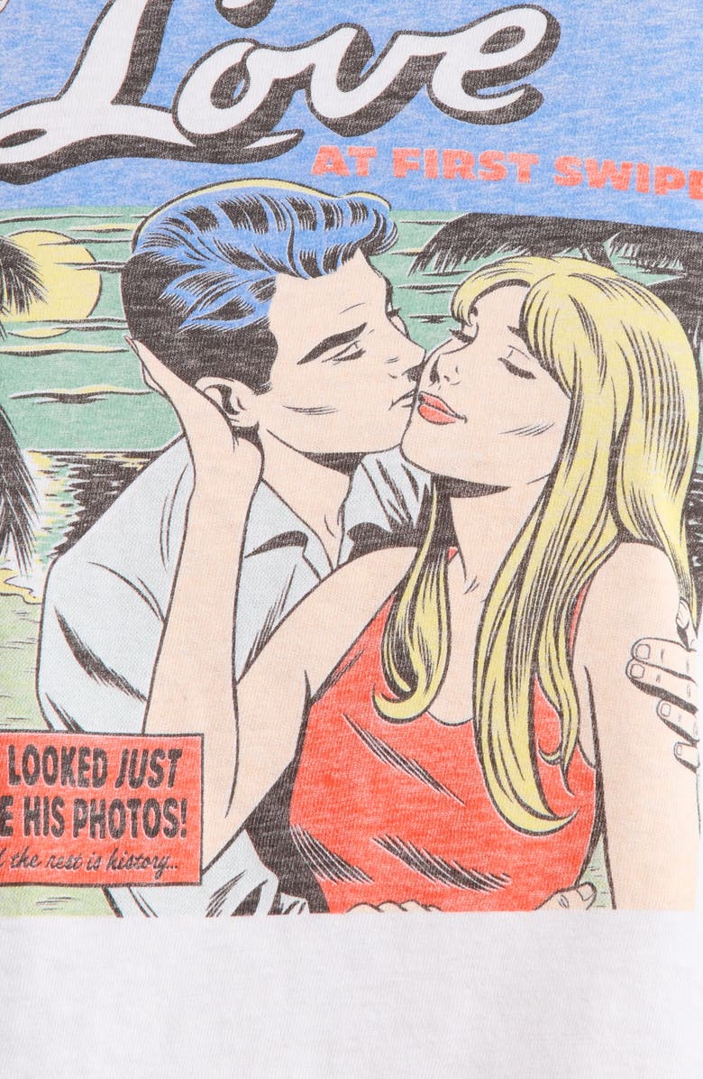 Re/Done Classic Swipe Graphic T-Shirt, Alternate, color, Vintagewhite