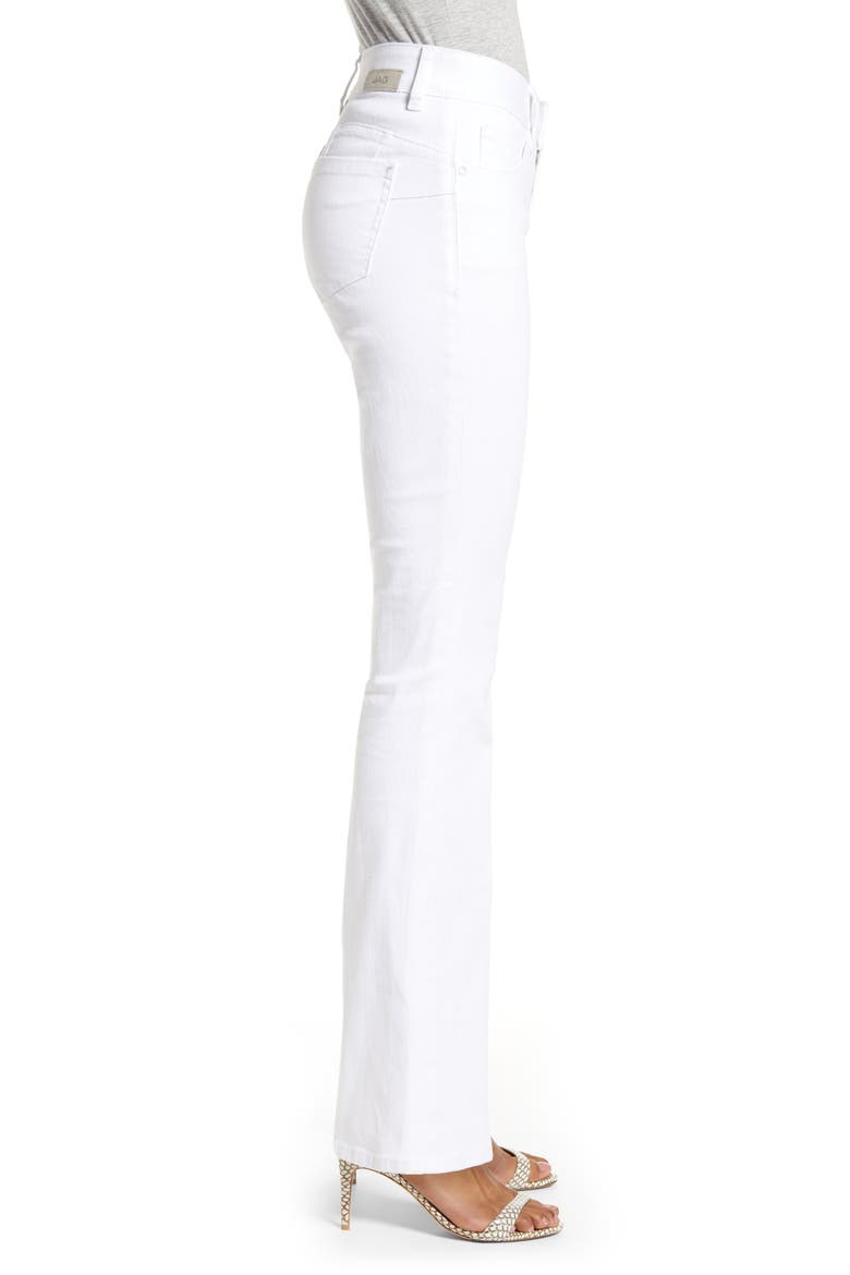 Jeans Gloria High Waist Flare Jeans, Alternate, color, WHITE