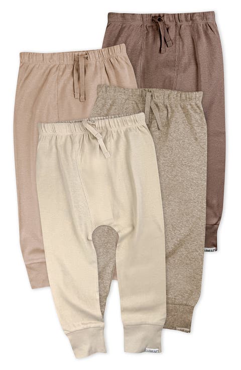 Kids' Jordan Assorted 4-Pack Organic Cotton Joggers (Toddler)