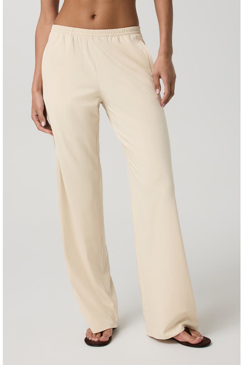 Villa Wide Leg Pants, Alternate, color, BLEACHED SAND