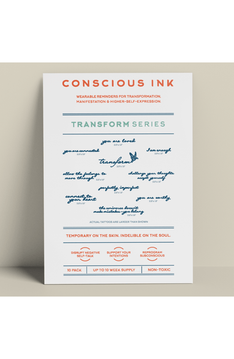 Conscious Ink Transform Variety 10-Pack, Main, color, White