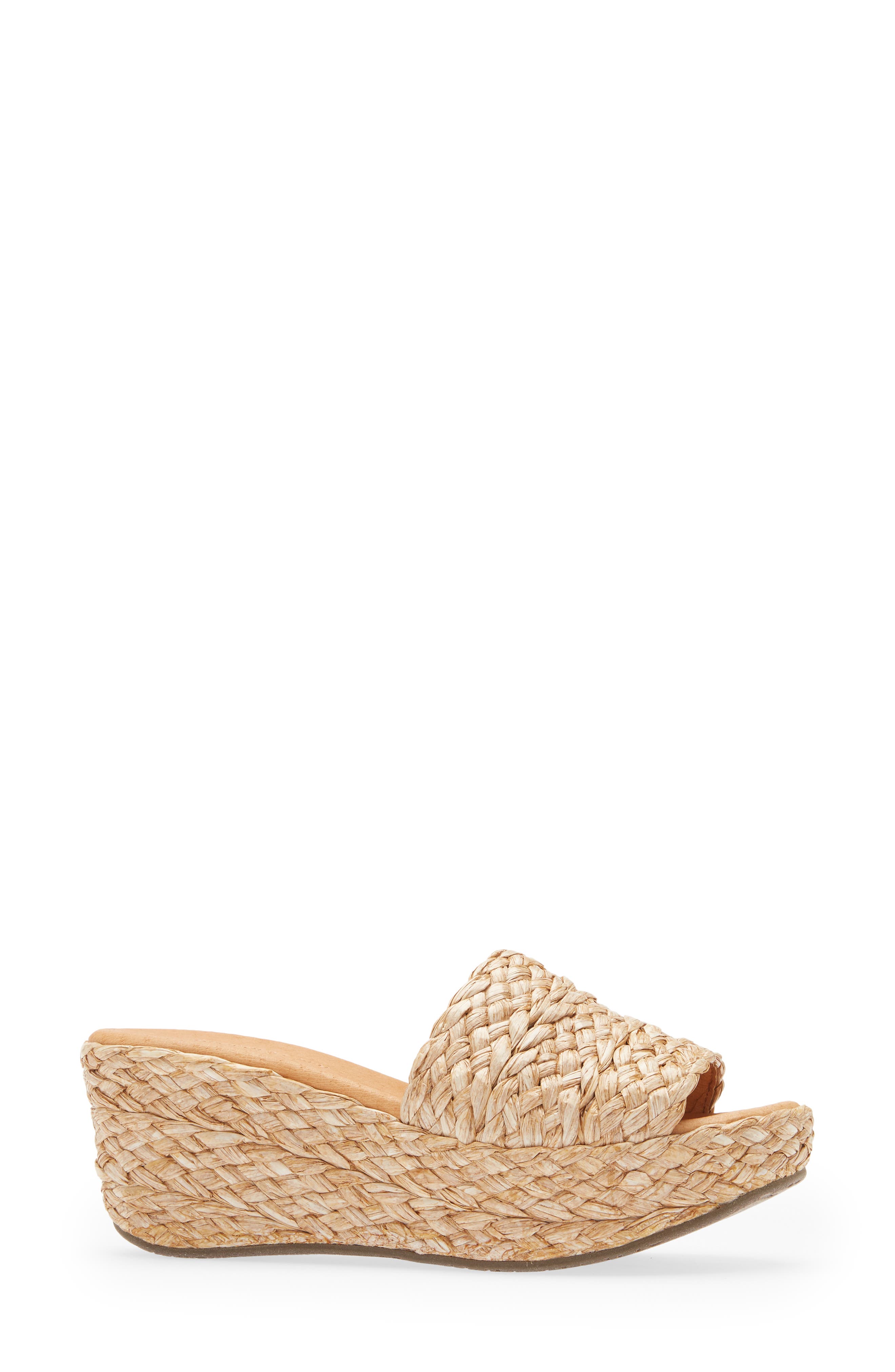 Chocolat Blu Yunis Sandal, Alternate, color, Natural Raffia