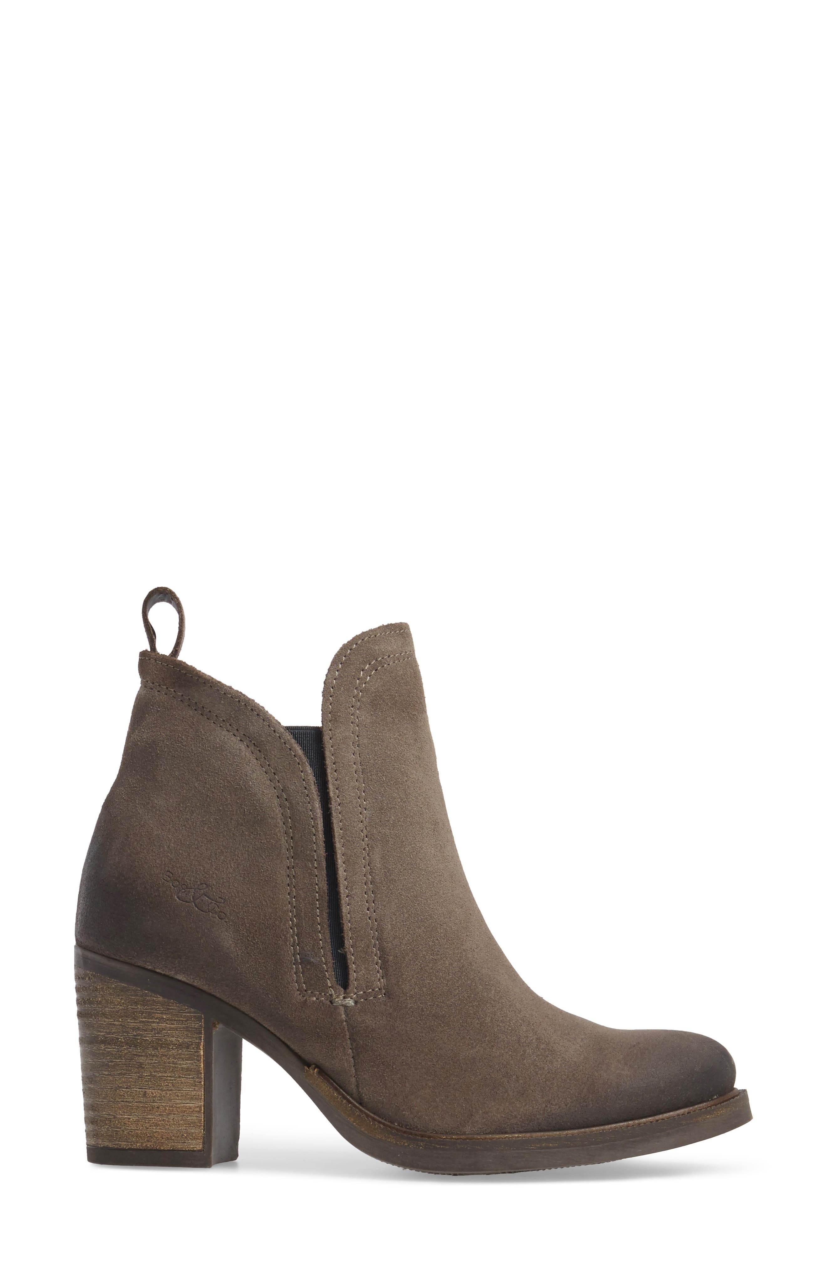 'Belfield' Waterproof Chelsea Boot, Alternate, color, GREY SUEDE