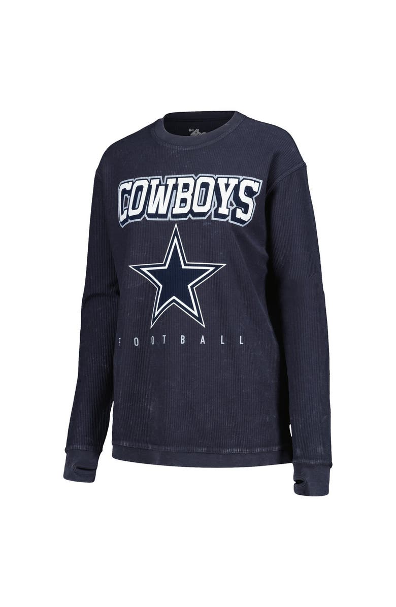 G-III 4HER BY CARL BANKS Women
s G-III 4Her by Carl Banks Navy Dallas Cowboys Comfy Cord Pullover Sweatshirt, Alternate, color, Navy