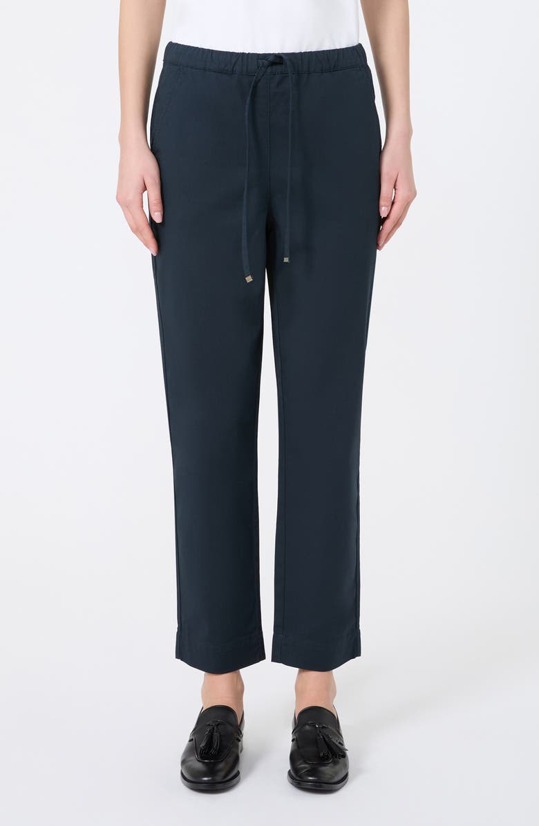 MM by Max Mara Mara Straight Leg Ankle Pants, Main, color, 