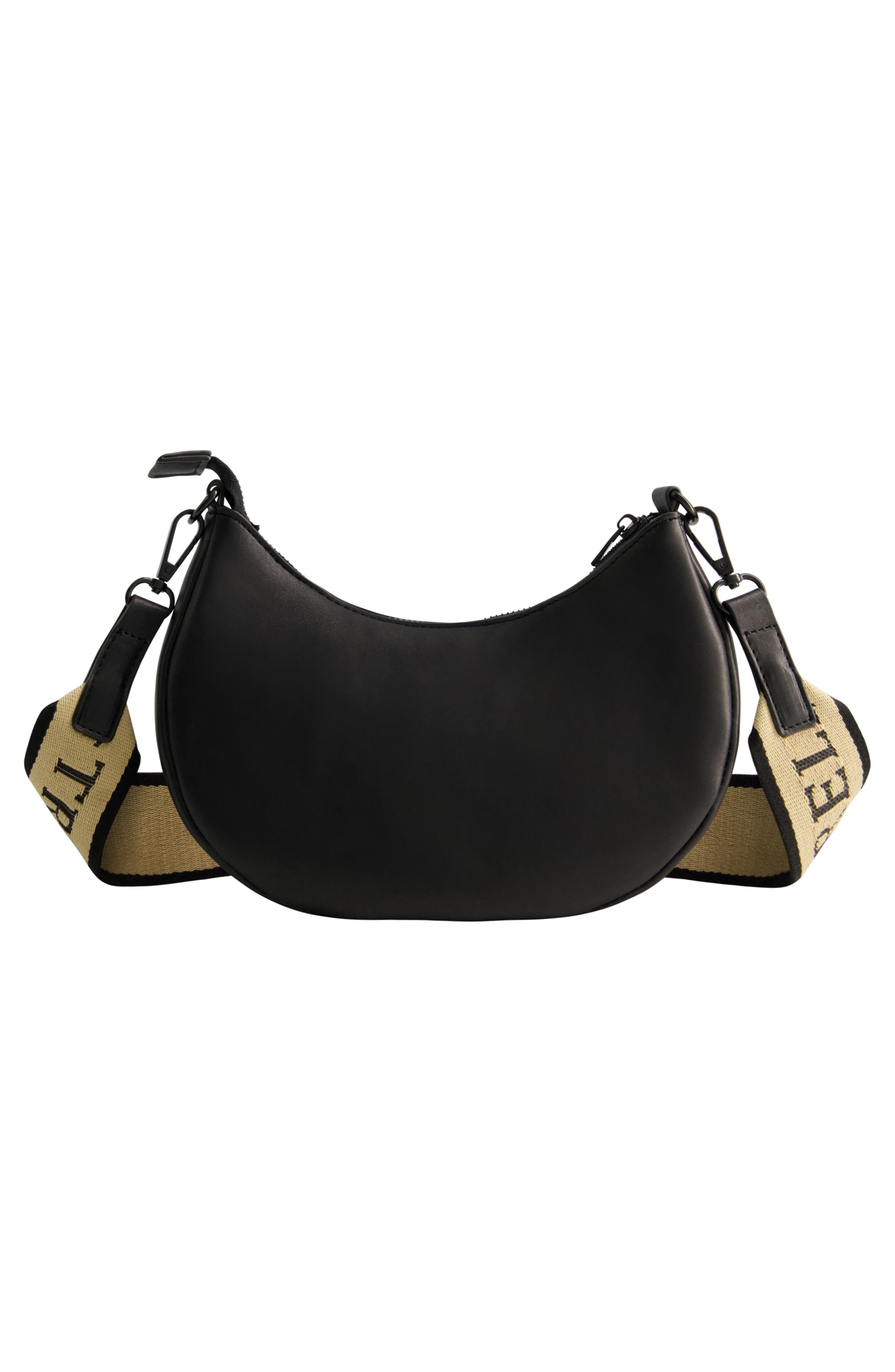 True Religion Horseshoe Shoulder Bag, Alternate, color, Black