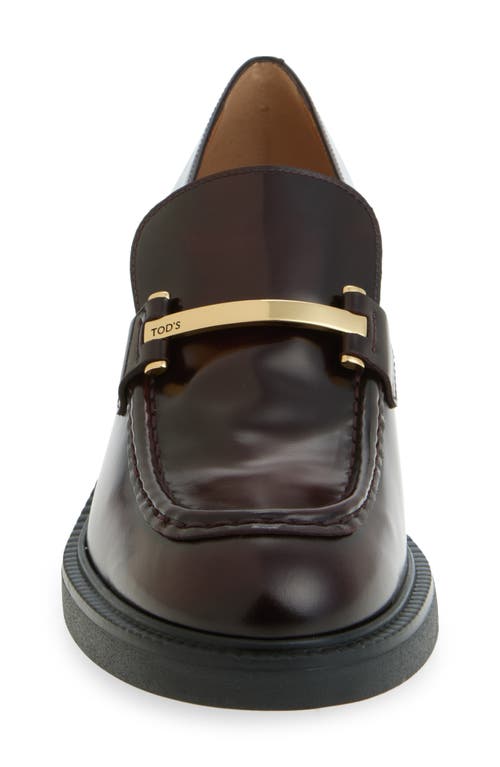 Tod's Barretta Loafer In Brown