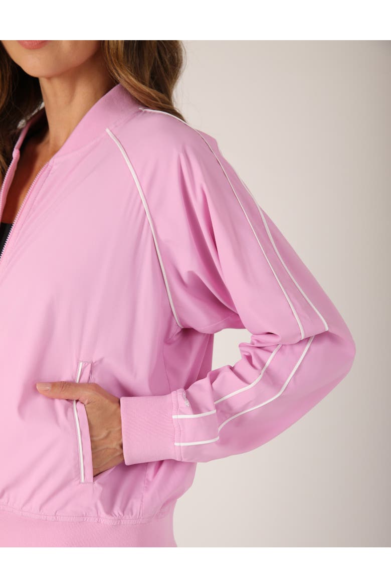 Track Mode Jacket, Alternate, color, Wild Orchid/White