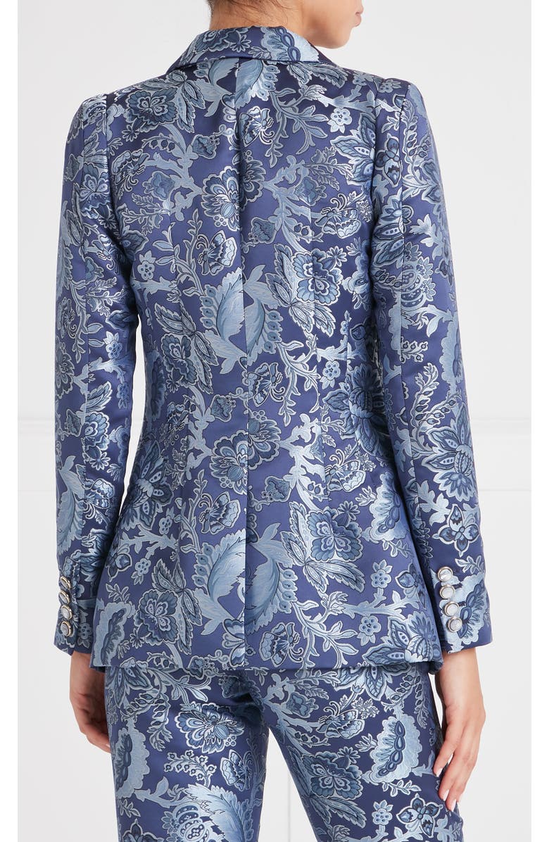 Temperley London Francis Blazer, Alternate, color, Navy