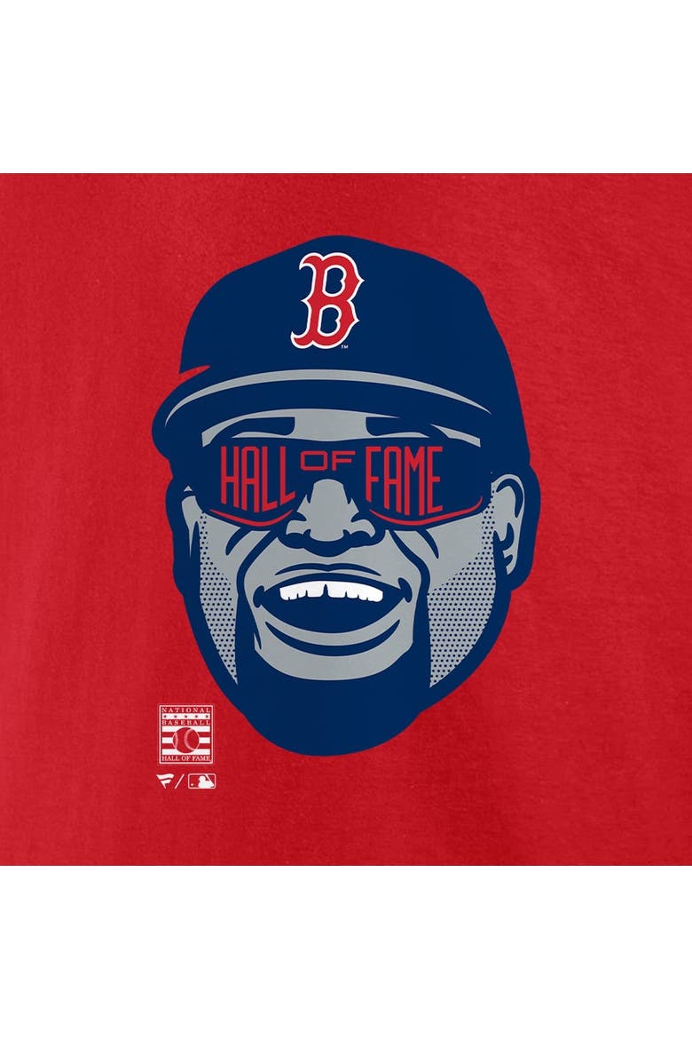 Men's Fanatics Branded David Ortiz Red Boston Red Sox Hall of Fame T-Shirt, Alternate, color, Red