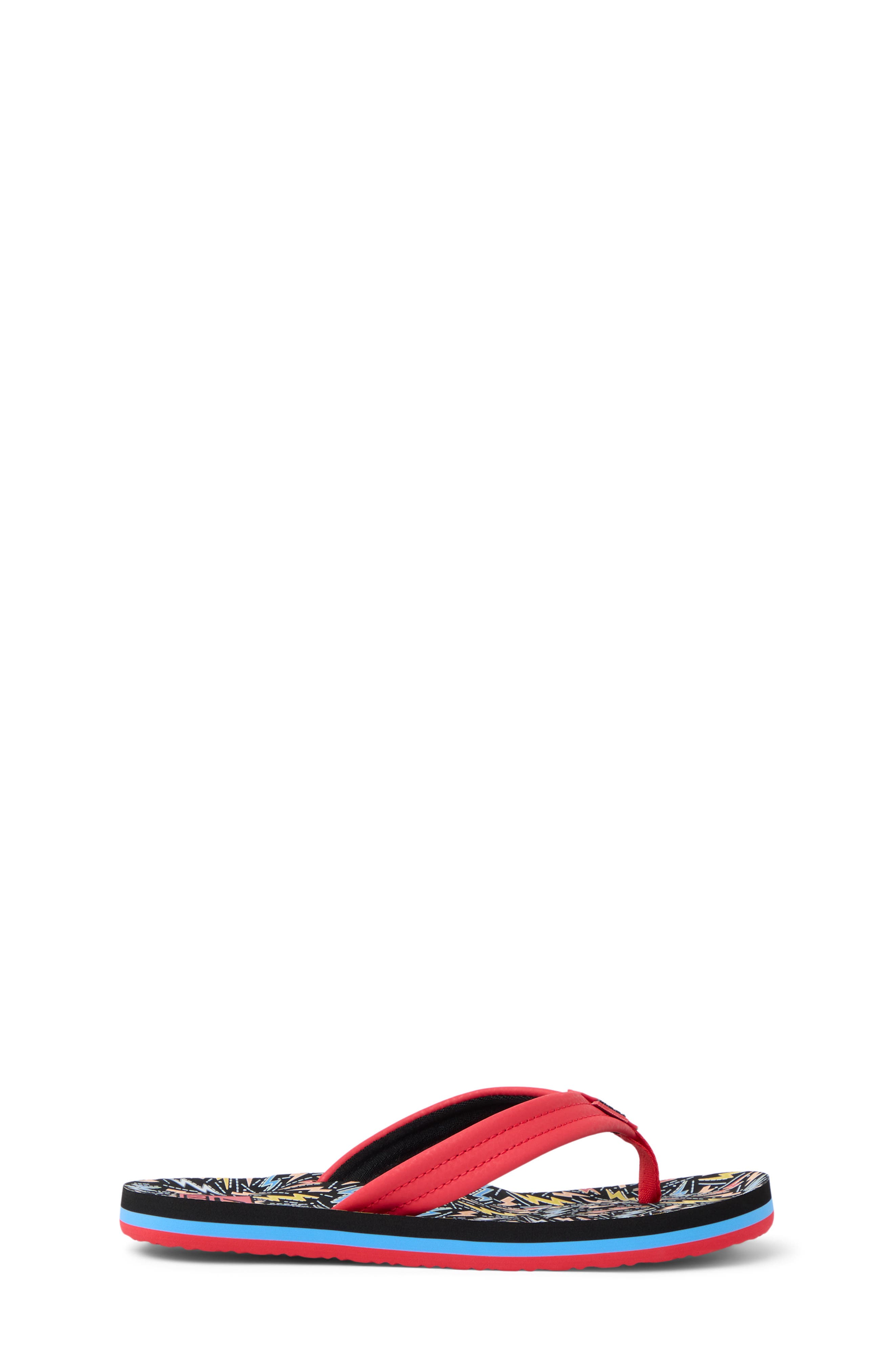 Reef Kids' Ahi Flip Flop, Alternate, color, Multi Bolts
